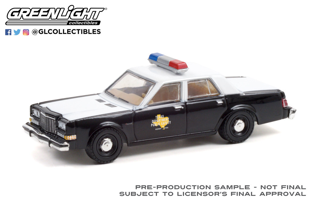 1981 Dodge Diplomat – Texas Department of Public Safety - BTL Miniatures