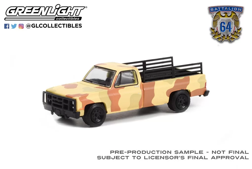 Greenlight 1/64 Harvester Scout 1970 – Série Battalion 64 – Chase – Occasion