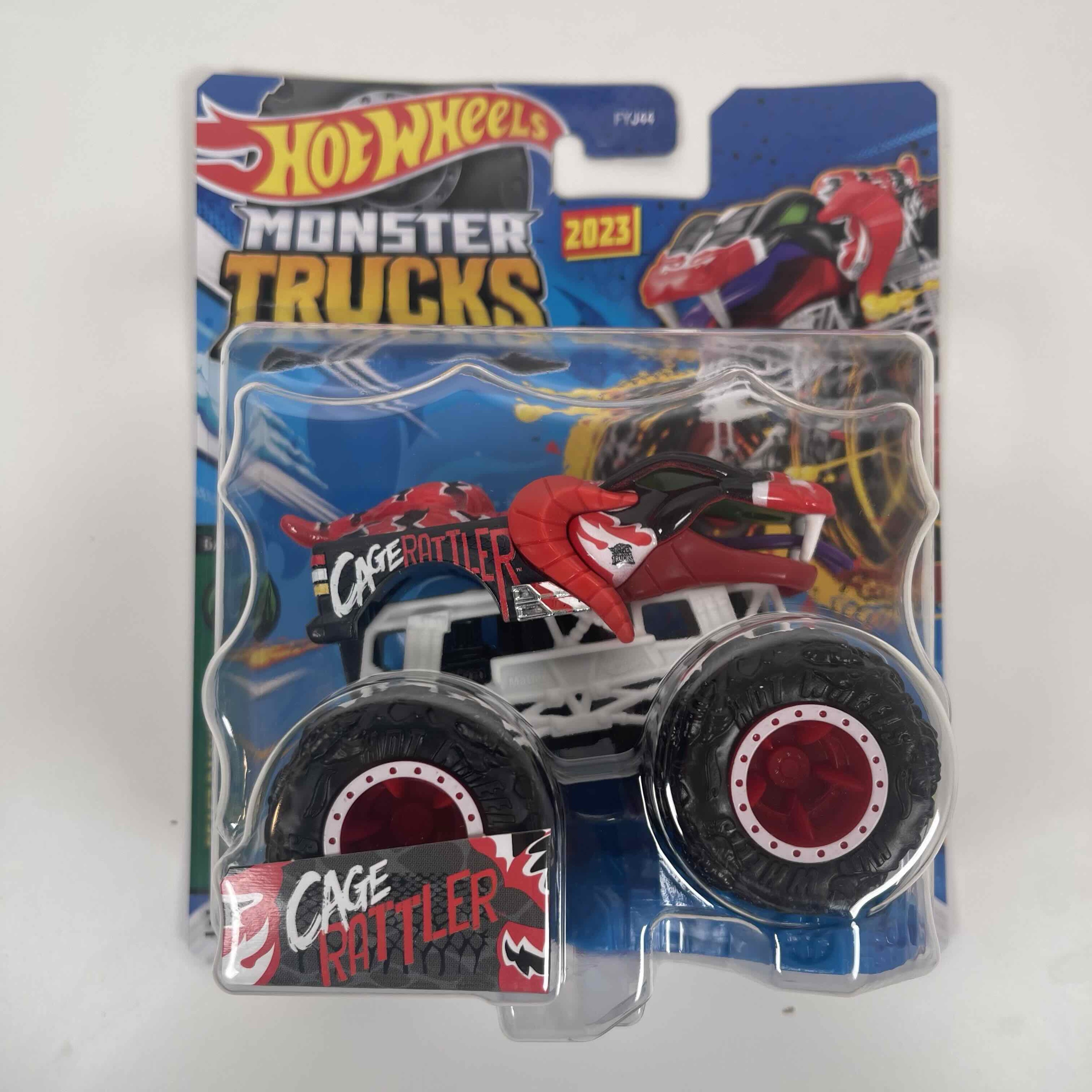 Hot Wheels Monster Trucks 2023 – Cage Rattler - BTL Miniatures