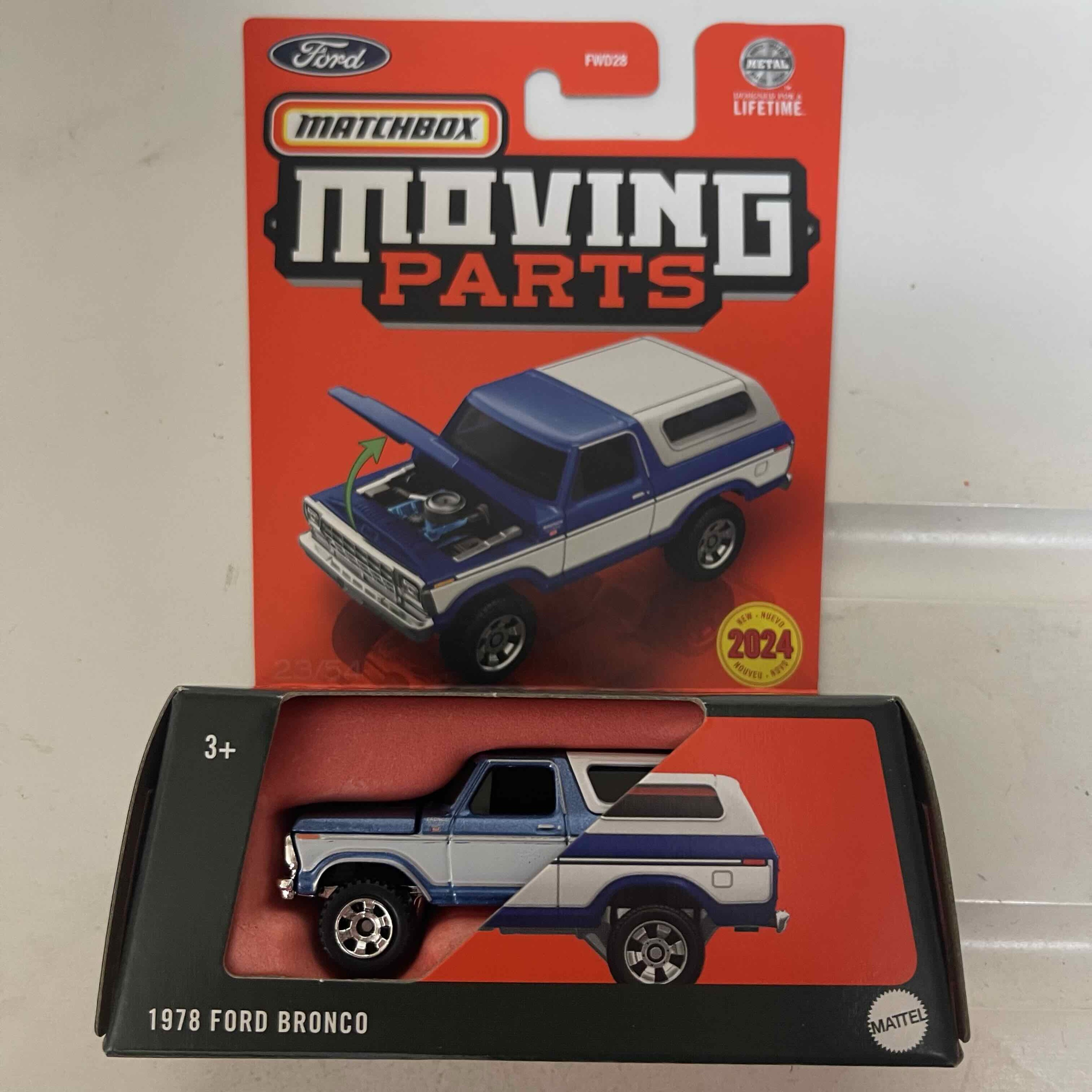 2024 Matchbox Moving Parts 1978 Ford Bronco 海外 即決