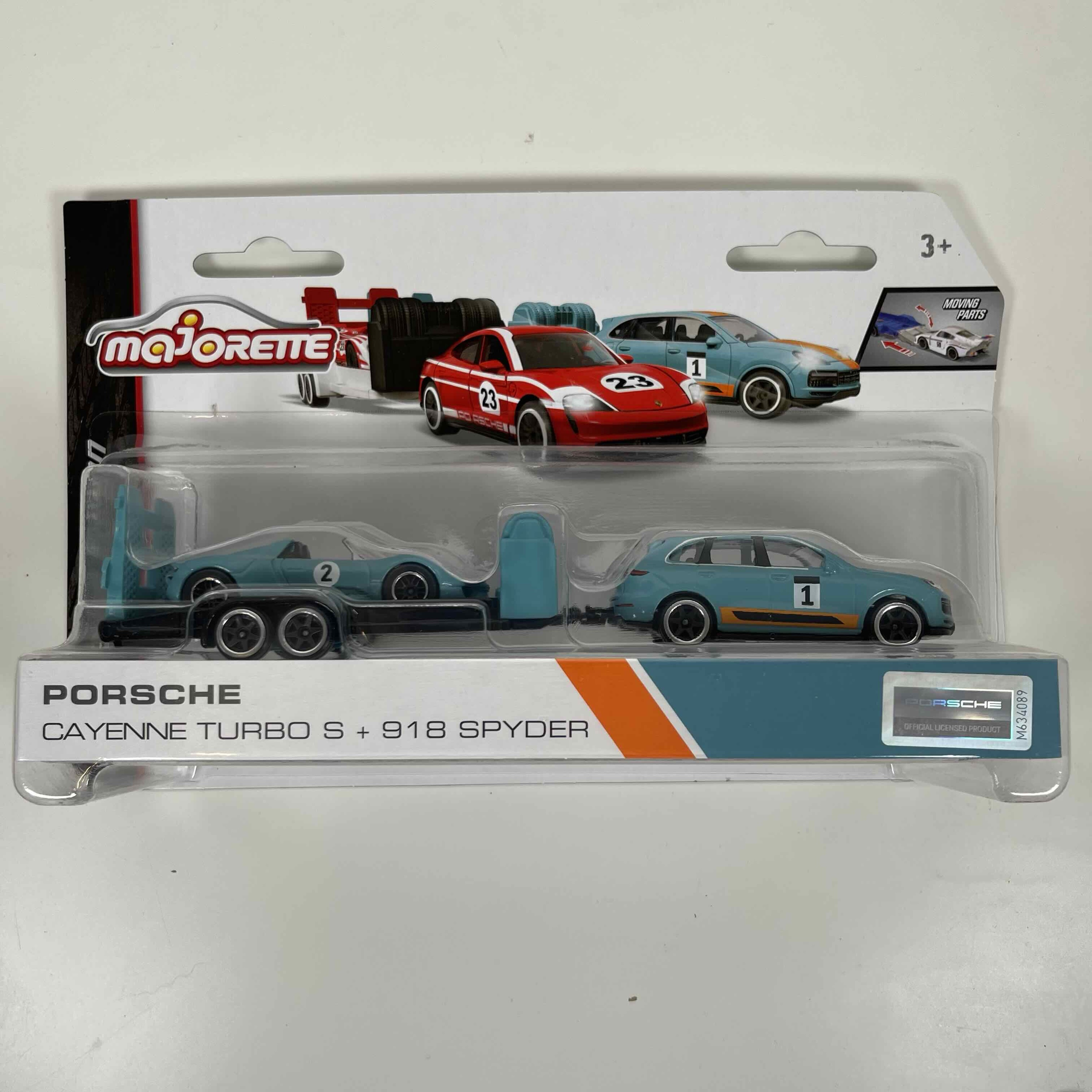 ミニカー 1/43 Porsche Cayenne Trailer Set/PMA ミニカー 1/43 Porsche Cayenne Trailer Set/PMA Majorette Porsche